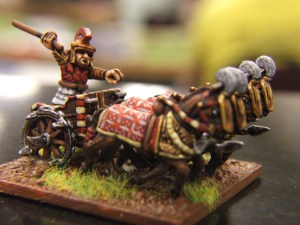 Tin Soldier scythed chariot
